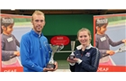 Fletcher and Simmons win National Deaf Tennis Championships titles